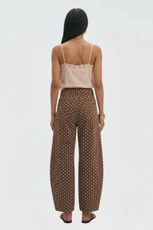 CP12376 - BARREL-LEG PANTS