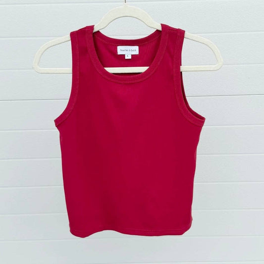 The Alli Ribbed Tank | BLANK