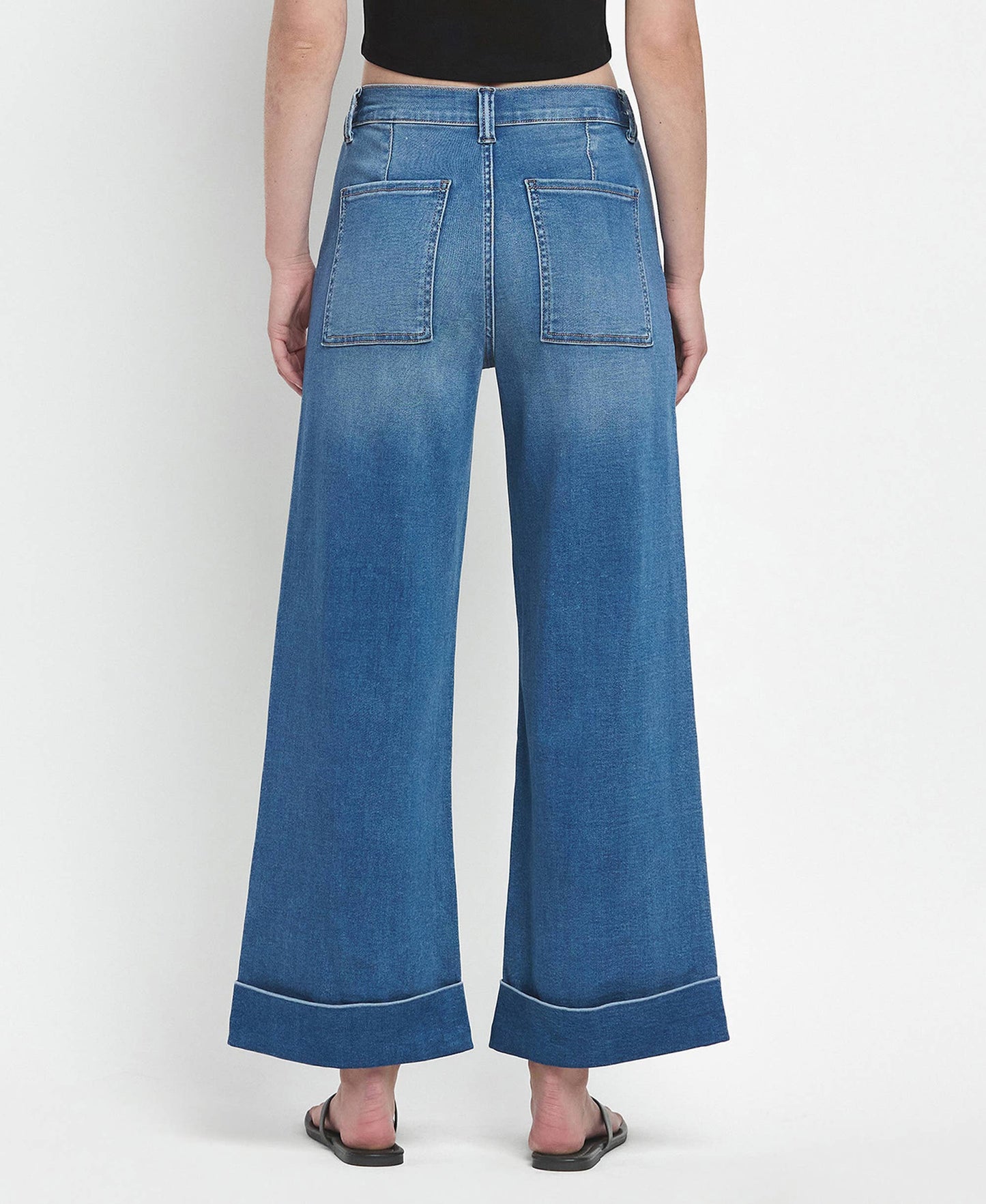 Vervet Wide Cuff Jeans