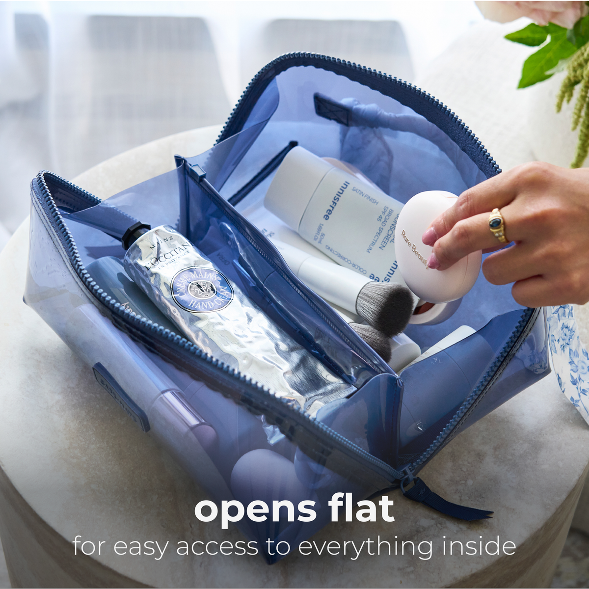 Jelly Cosmetic Bag – Something Navy Twilly Makeup Bag