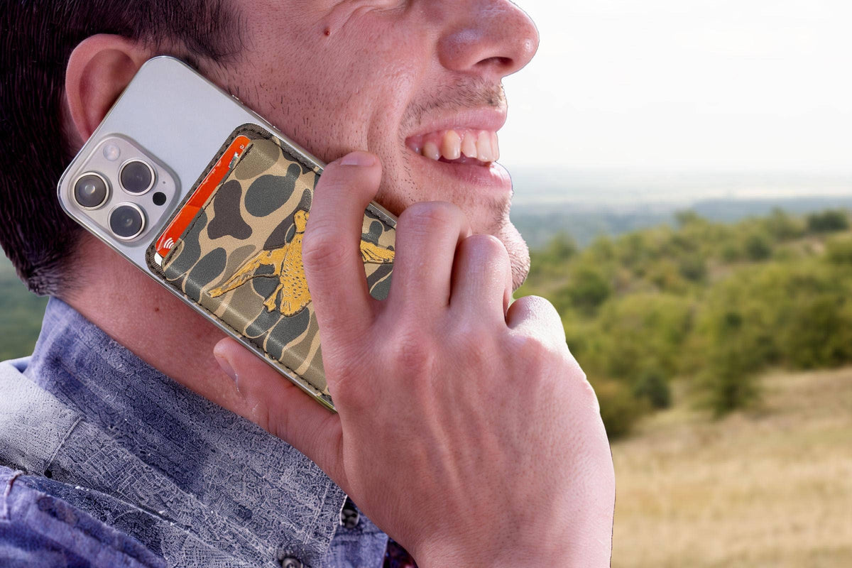 Mallard Magnetic Phone Card Holder