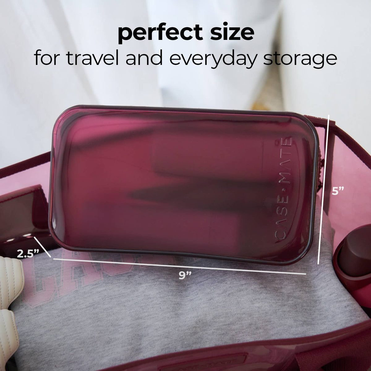 Jelly Makeup Bag – Waterproof Cosmetic Pouch