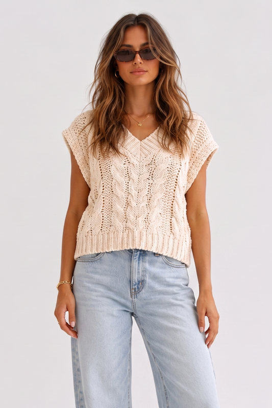 CSW1093K - Knit Women's Sweater Vest