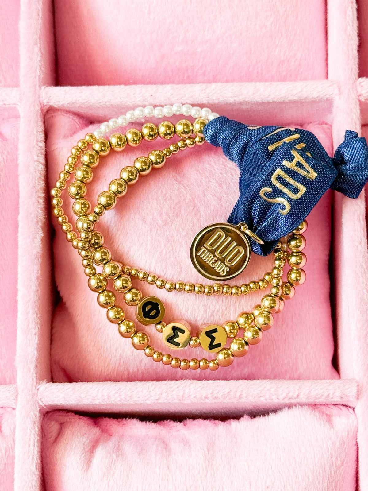 The Everyday Gold Bracelet Sorority Stack