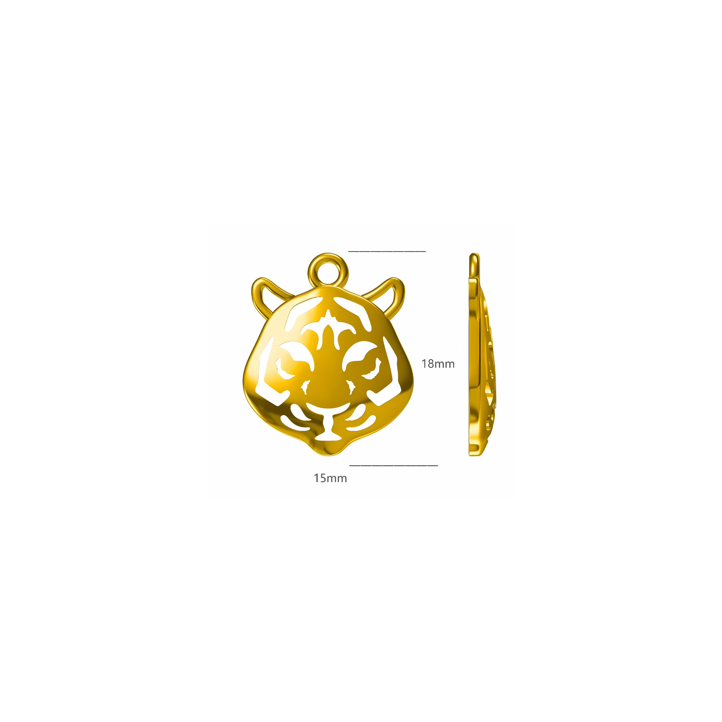 Fierce Tiger Charm ~ Deep South Originals