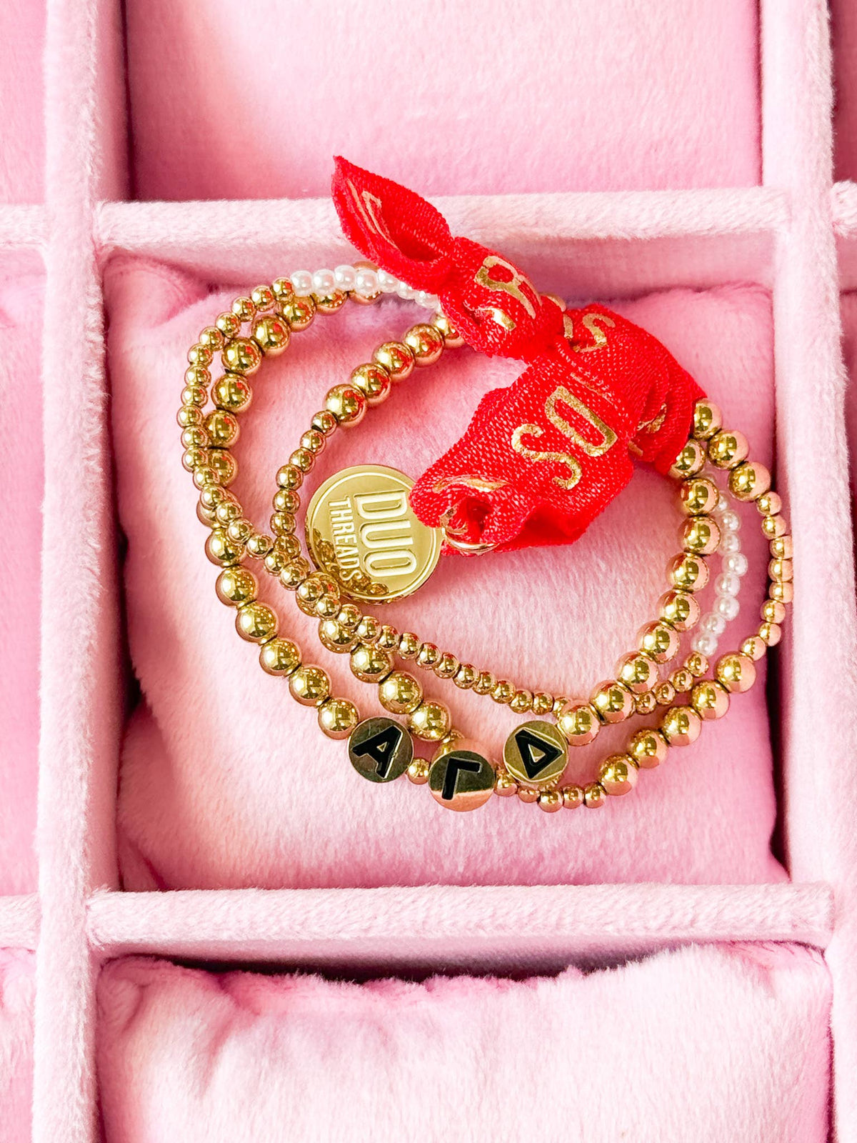 The Everyday Gold Bracelet Sorority Stack