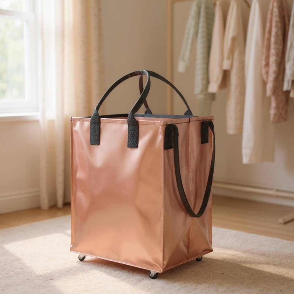 Large Reusable Rolling Bag