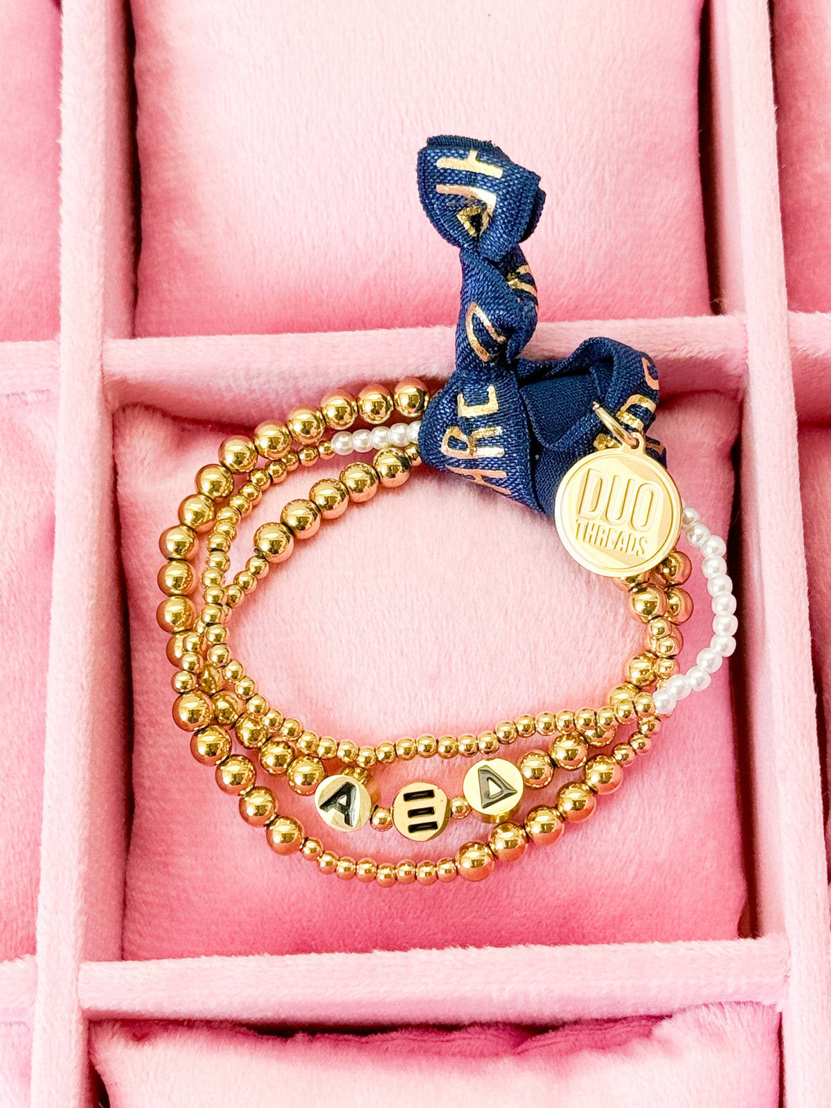 The Everyday Gold Bracelet Sorority Stack
