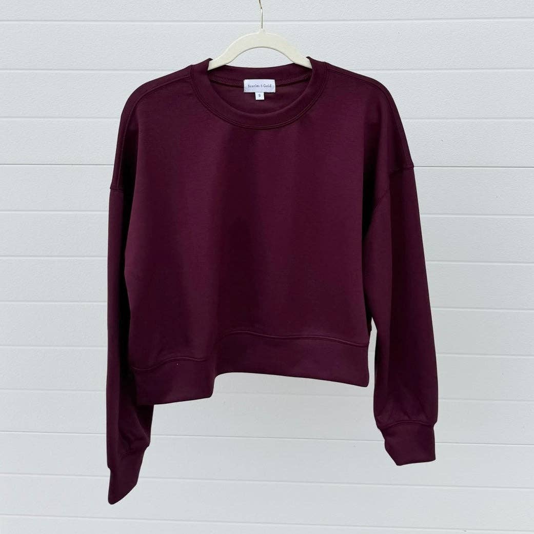 The Ava Airy Crewneck | BLANK