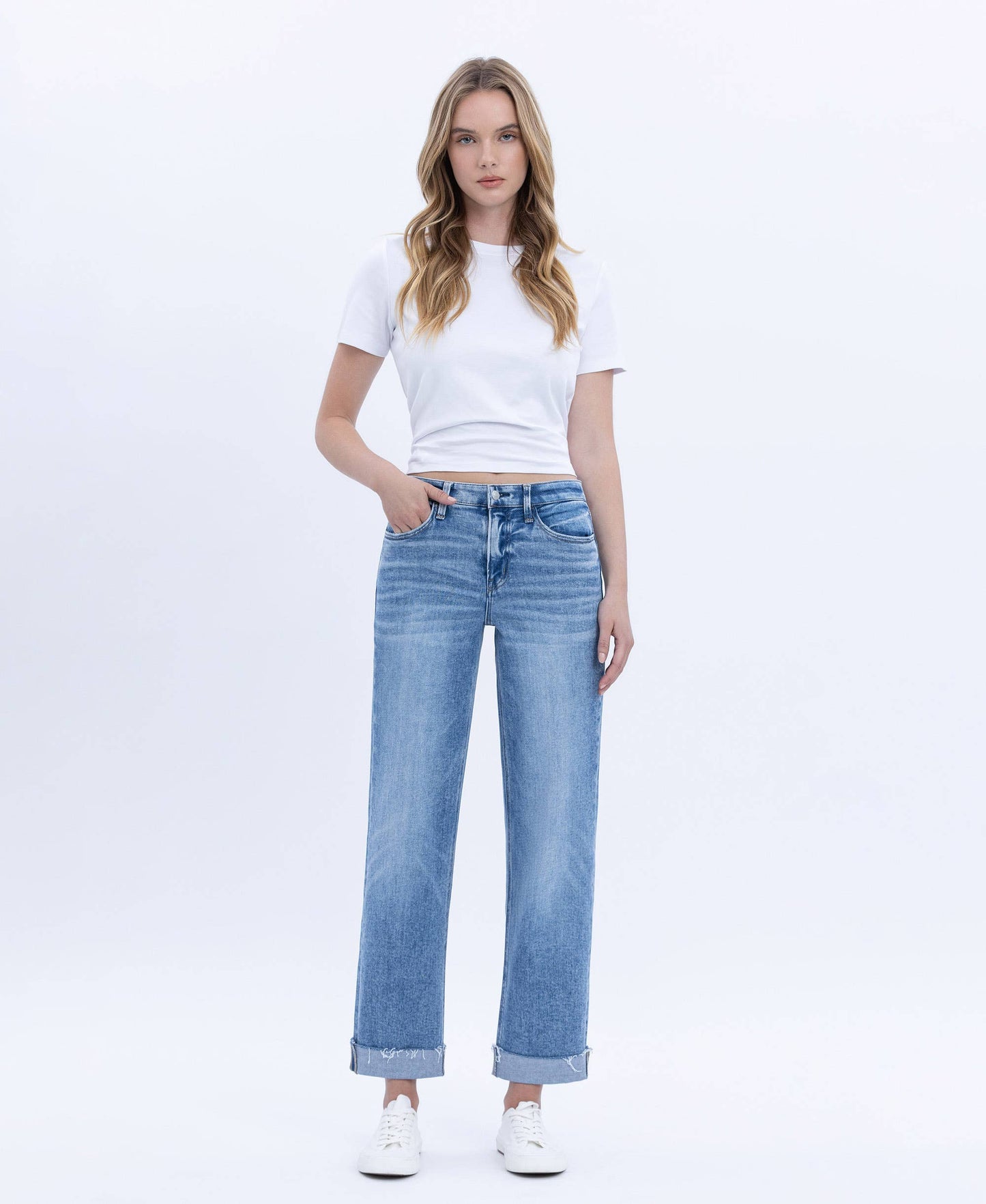 Flying Monkey High Rise Cuffed