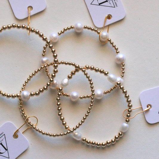 Annie Gold Filled Beaded Bracelet