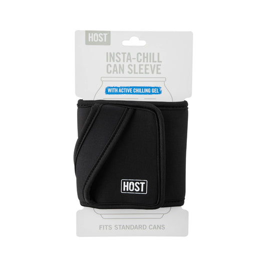 Insta Chill Sleeve with Cooling Gel Standard Cans in Black