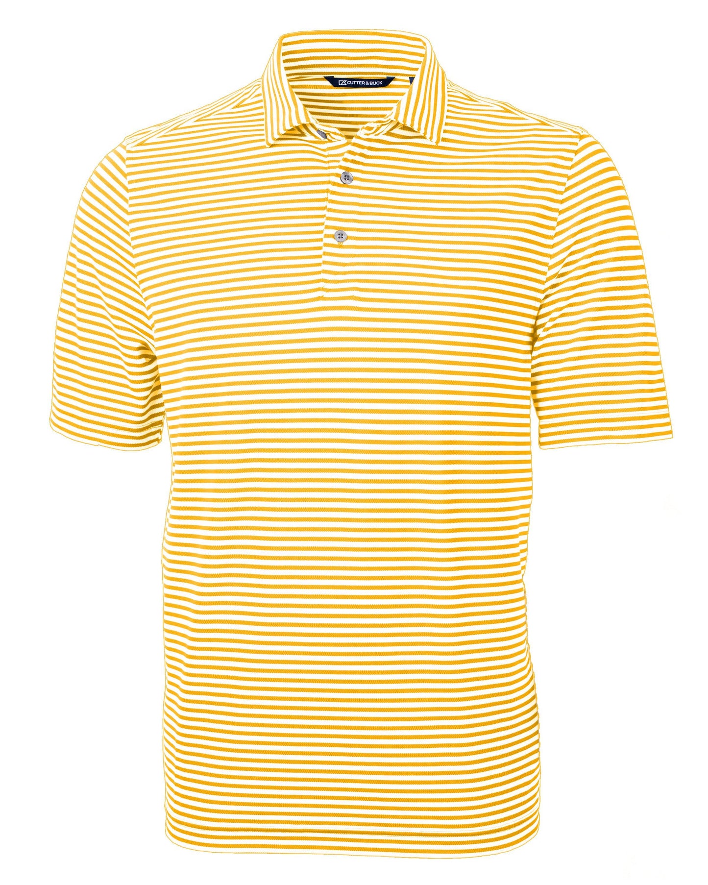 Cutter & Buck Virtue Eco Pique Stripe Recycled Men's Polo