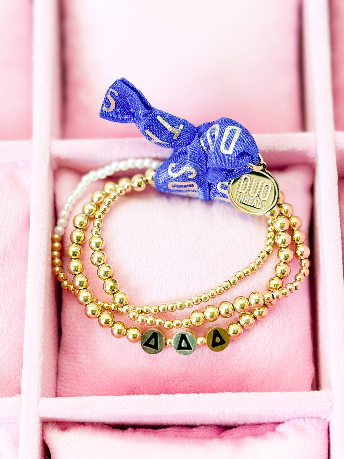 The Everyday Gold Bracelet Sorority Stack