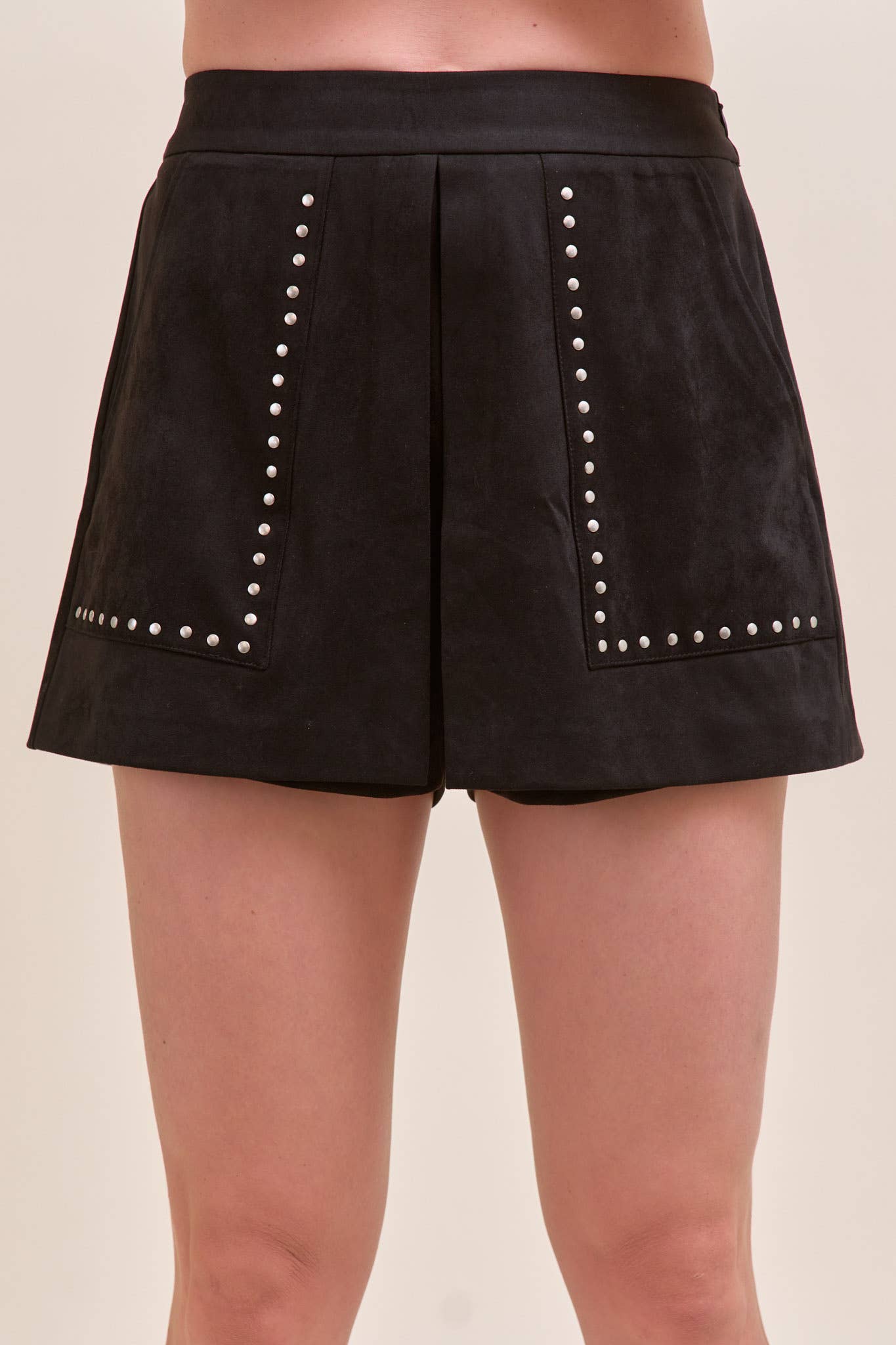 STUDDED HIGH WAIST SKORT MP4179