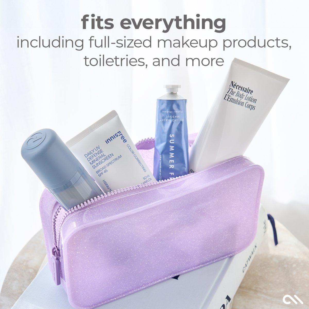 Jelly Makeup Bag – Waterproof Cosmetic Pouch