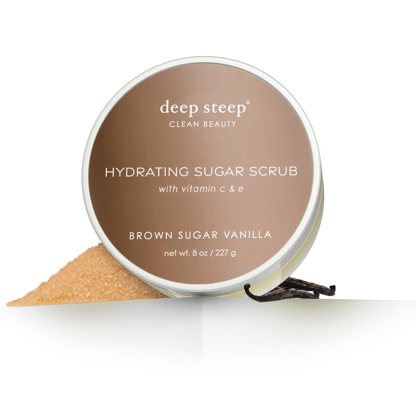 Brown Sugar Vanilla Exfoliating & Smoothing Sugar Scrub 8oz