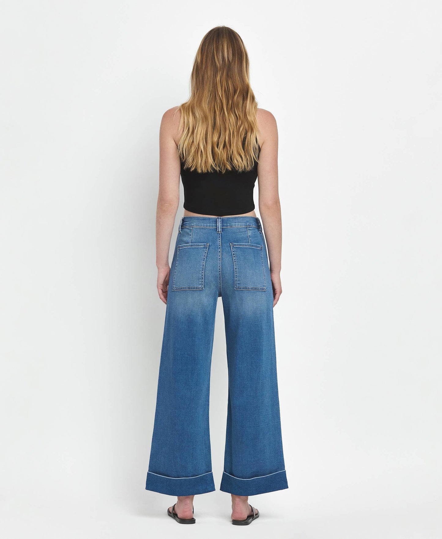 Vervet Wide Cuff Jeans