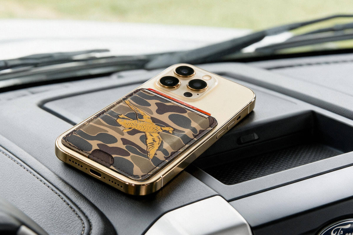 Mallard Magnetic Phone Card Holder