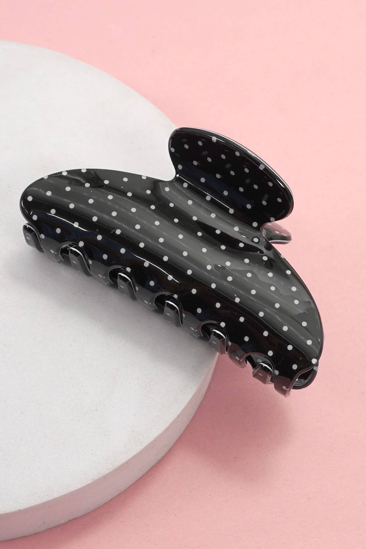 Polka Dot Hair Claw Clip | 40H1081