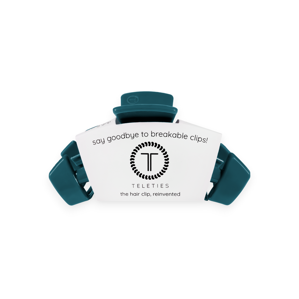 Classic | Teal With It | Small | Claw Clip