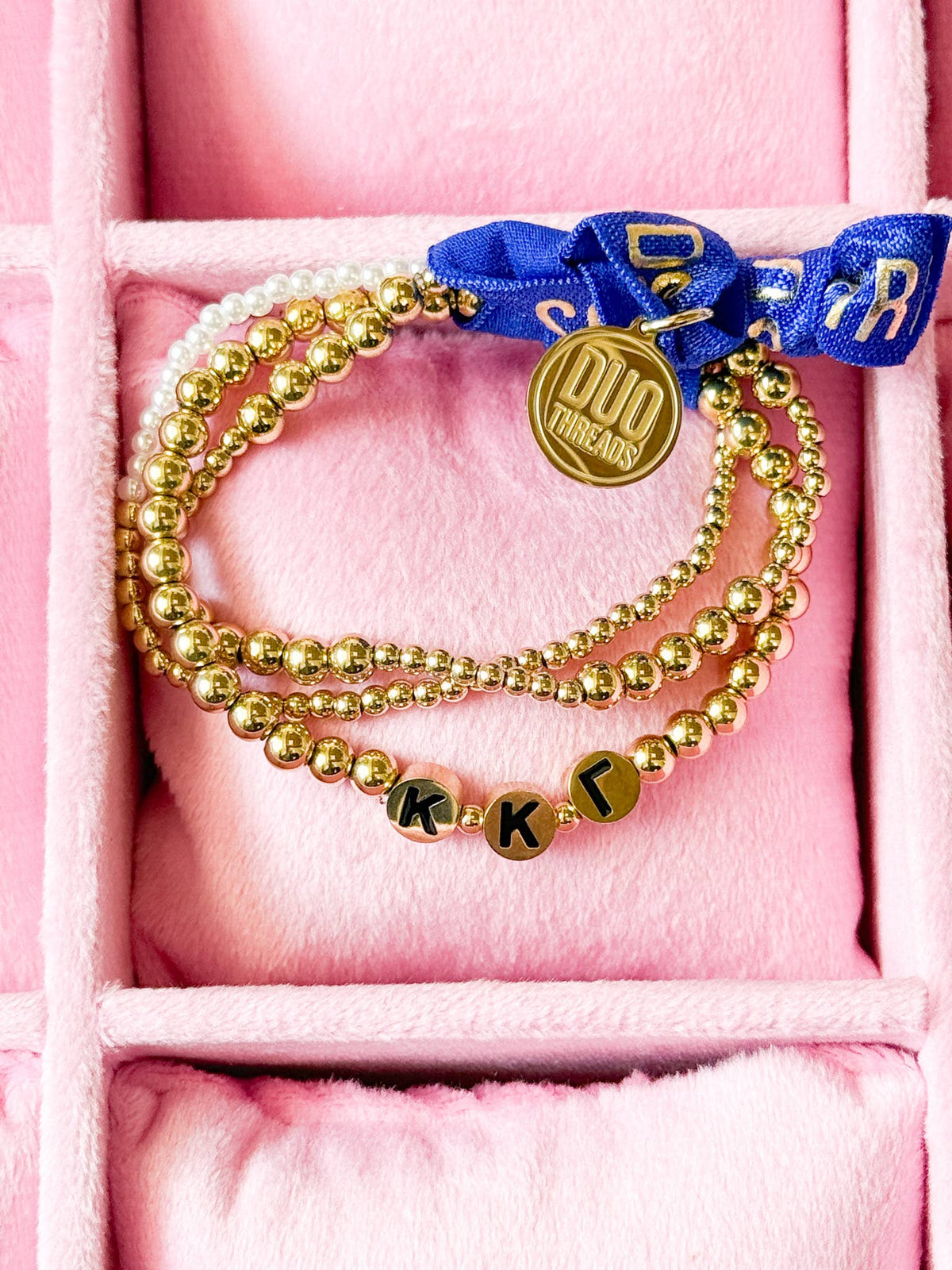 The Everyday Gold Bracelet Sorority Stack