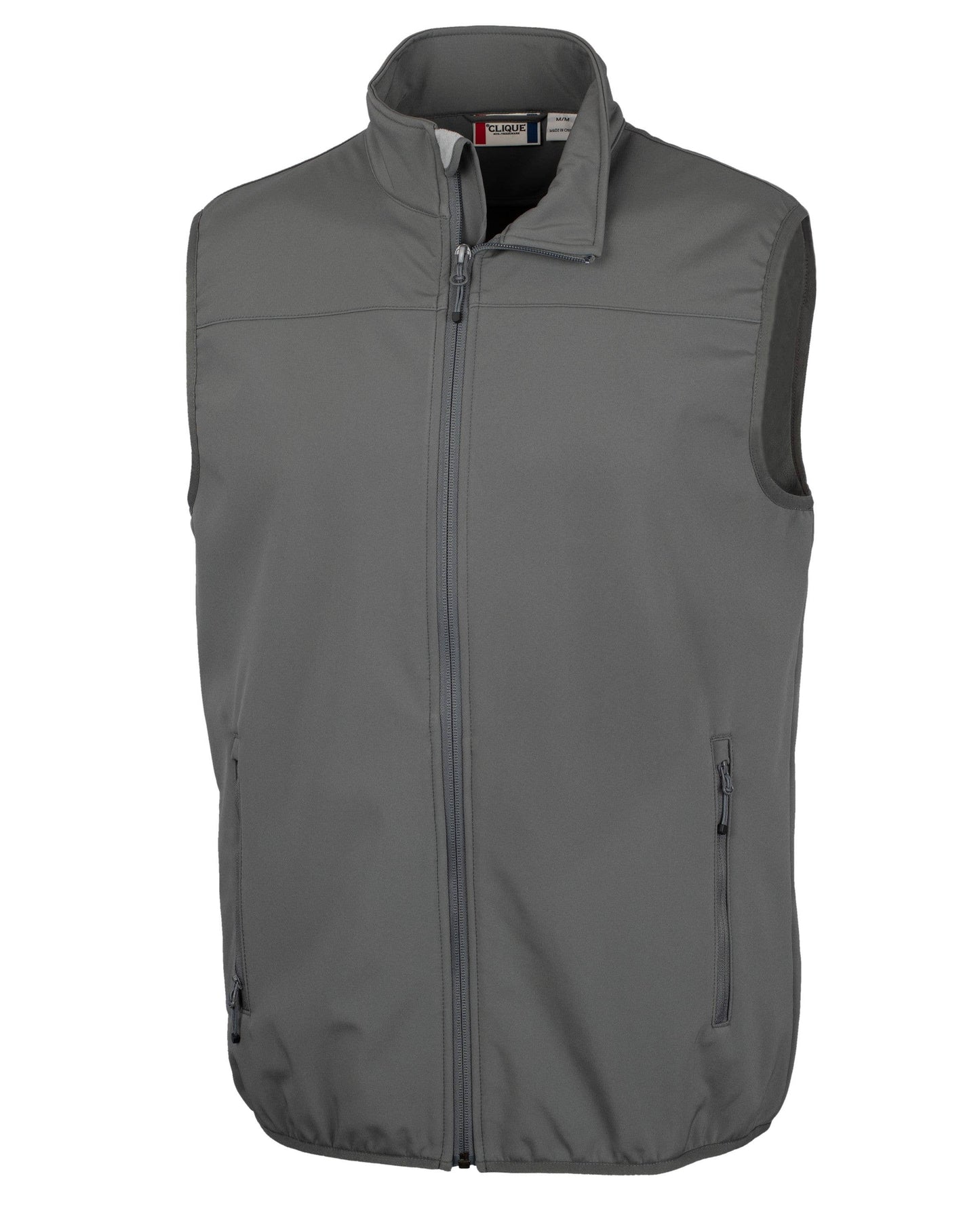 Clique Trail Recycled Stretch Softshell Mens Full Zip Vest