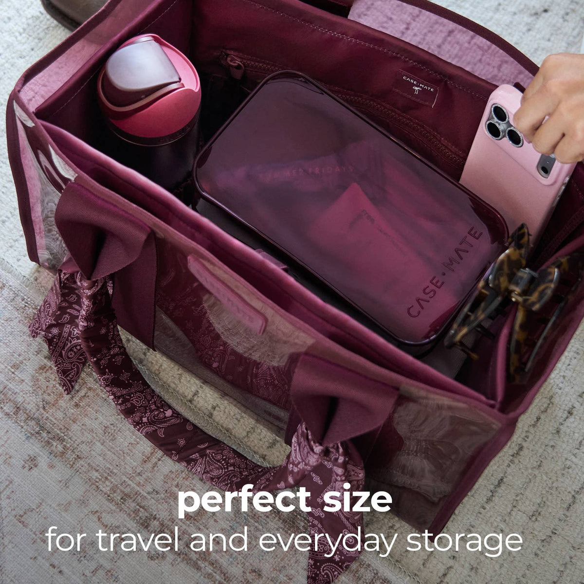 Jelly Makeup Bag – Waterproof Cosmetic Pouch