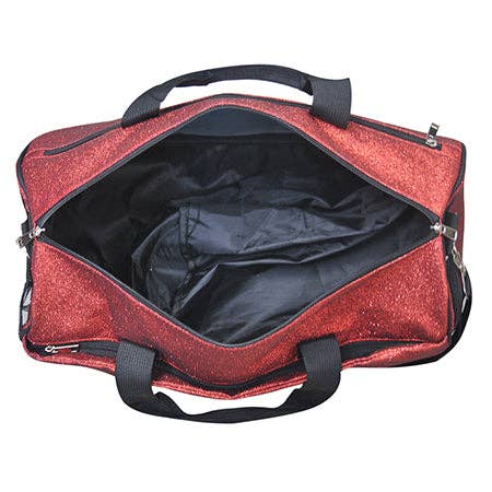 Red Glitter NGIL Gymnastics Dance and Cheer Duffle Bags