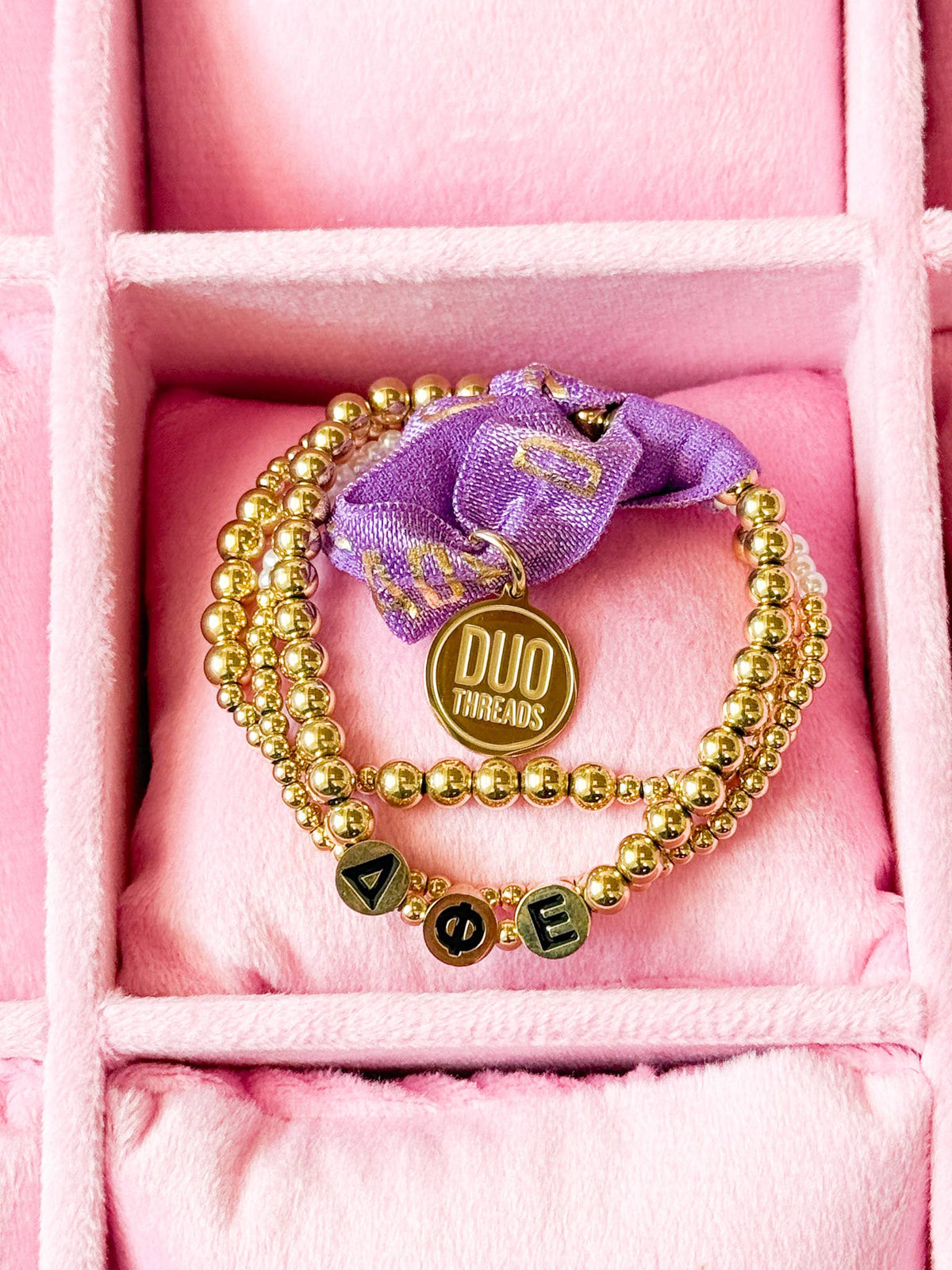 The Everyday Gold Bracelet Sorority Stack