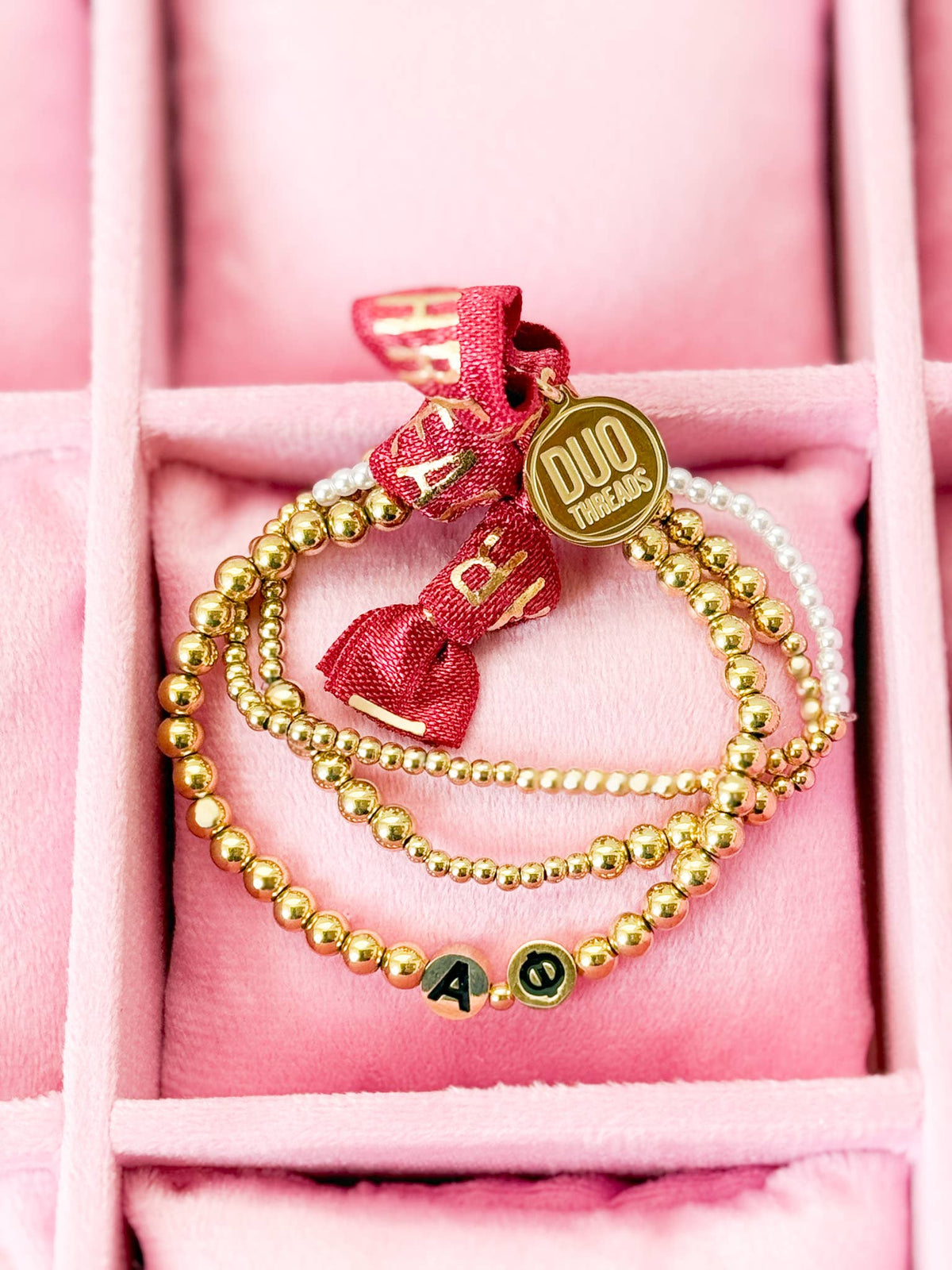 The Everyday Gold Bracelet Sorority Stack