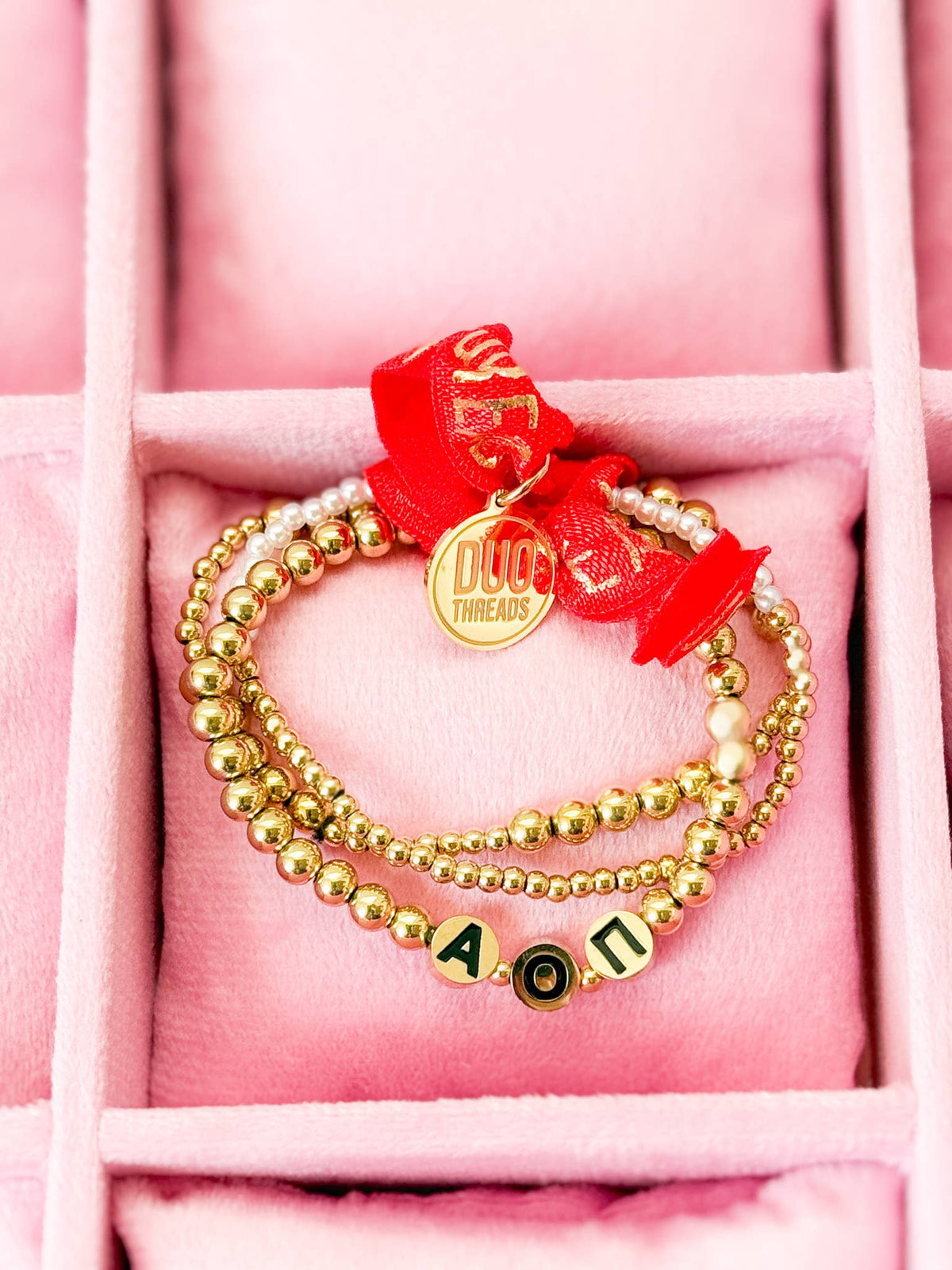 The Everyday Gold Bracelet Sorority Stack