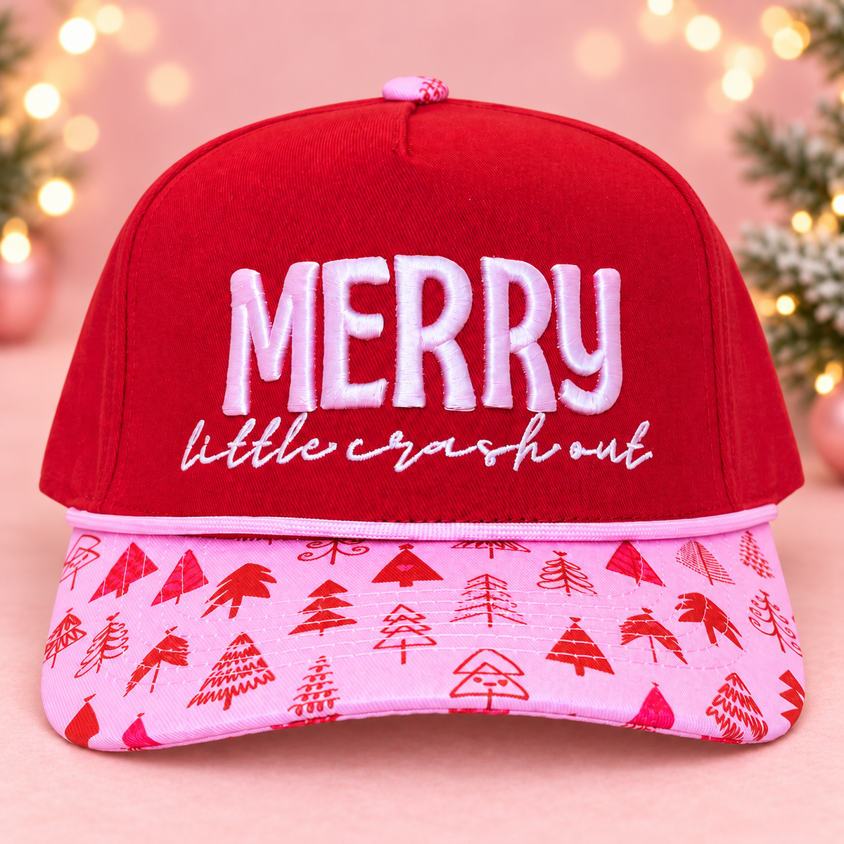 MERRY little crashout Christmas Hat