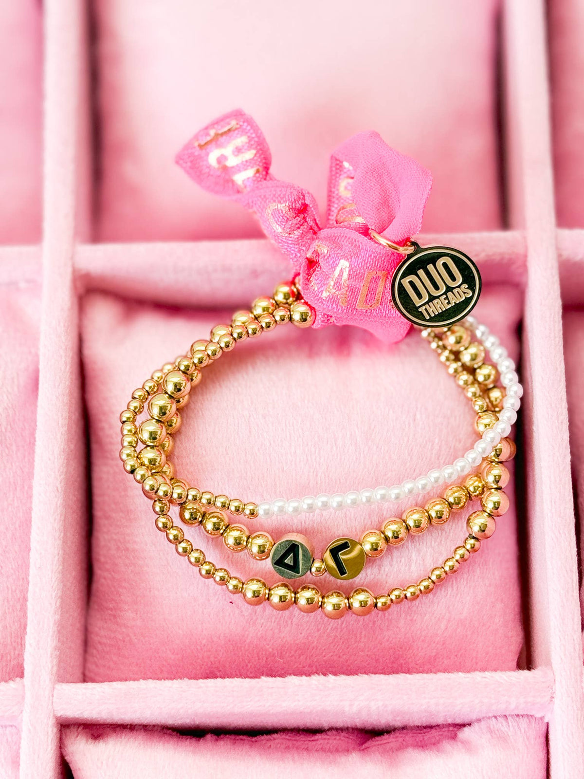 The Everyday Gold Bracelet Sorority Stack