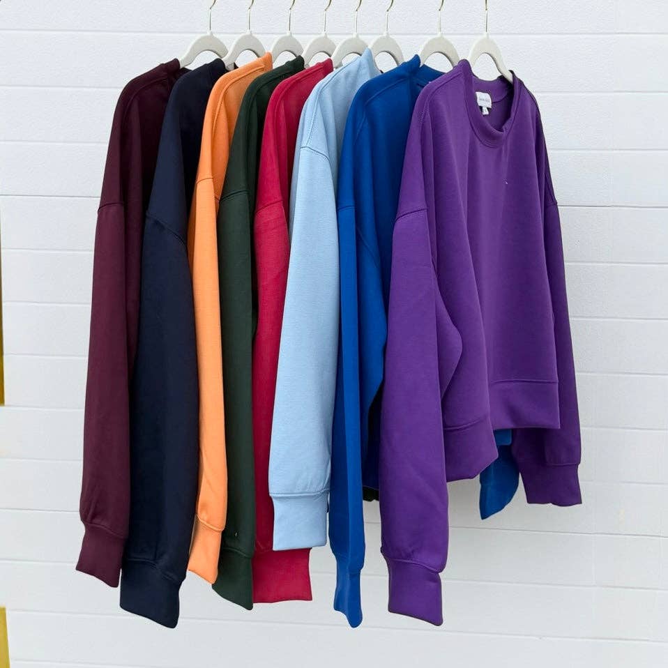 The Ava Airy Crewneck | BLANK