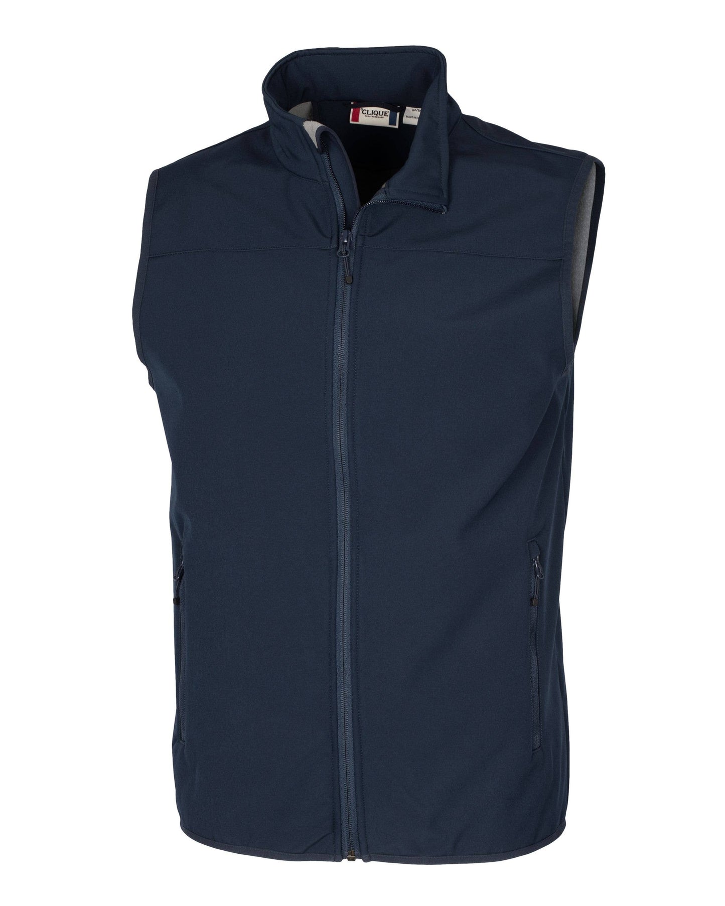 Clique Trail Recycled Stretch Softshell Mens Full Zip Vest