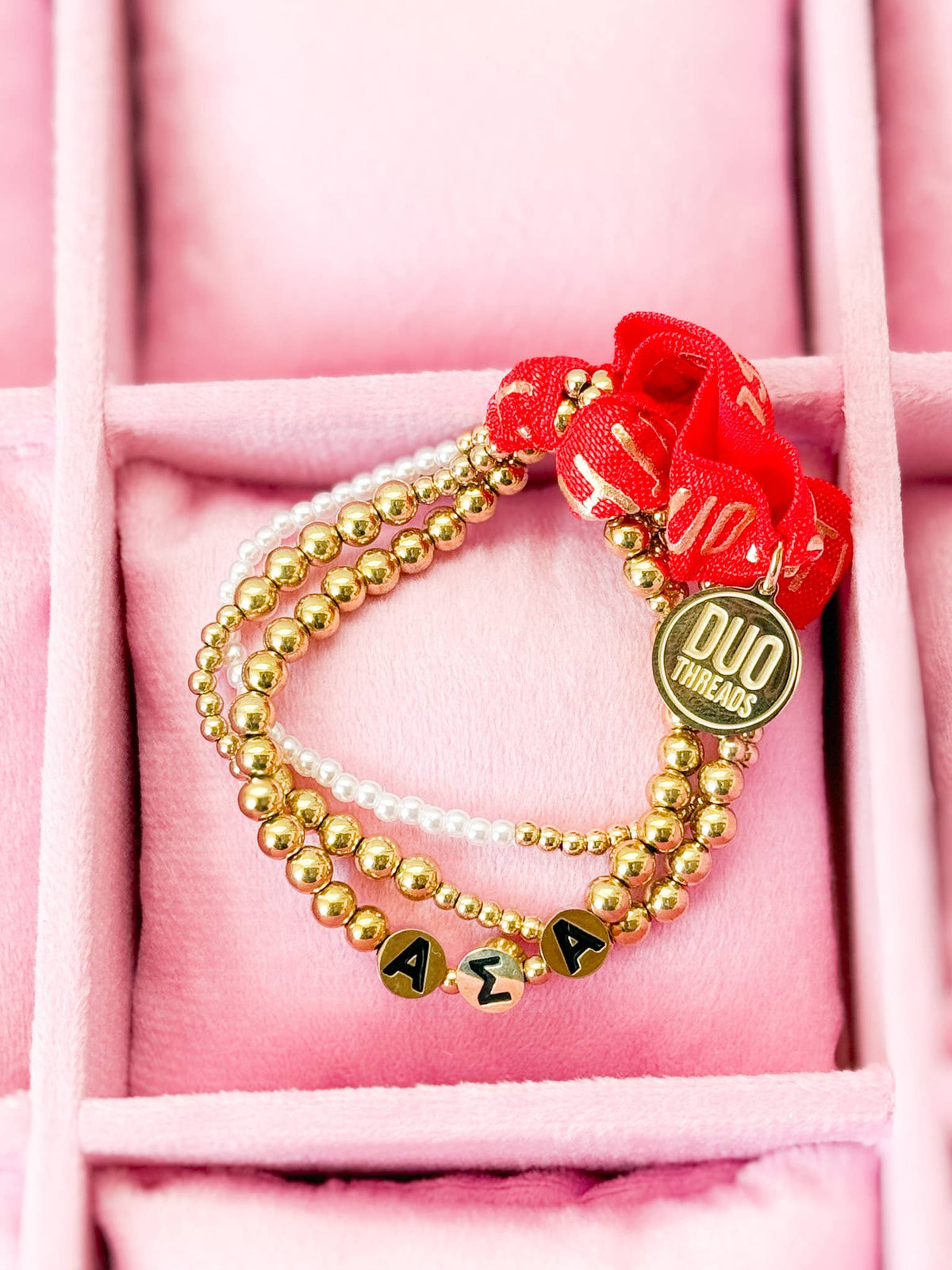 The Everyday Gold Bracelet Sorority Stack