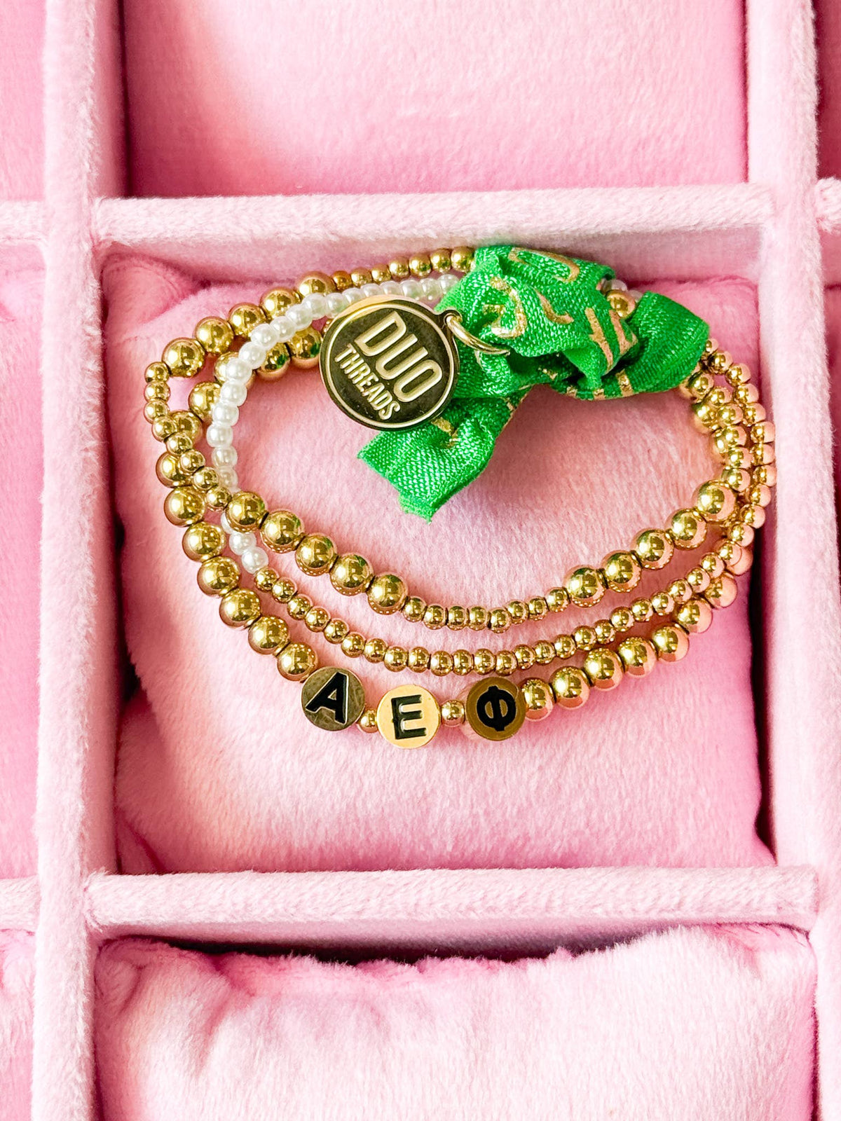 The Everyday Gold Bracelet Sorority Stack