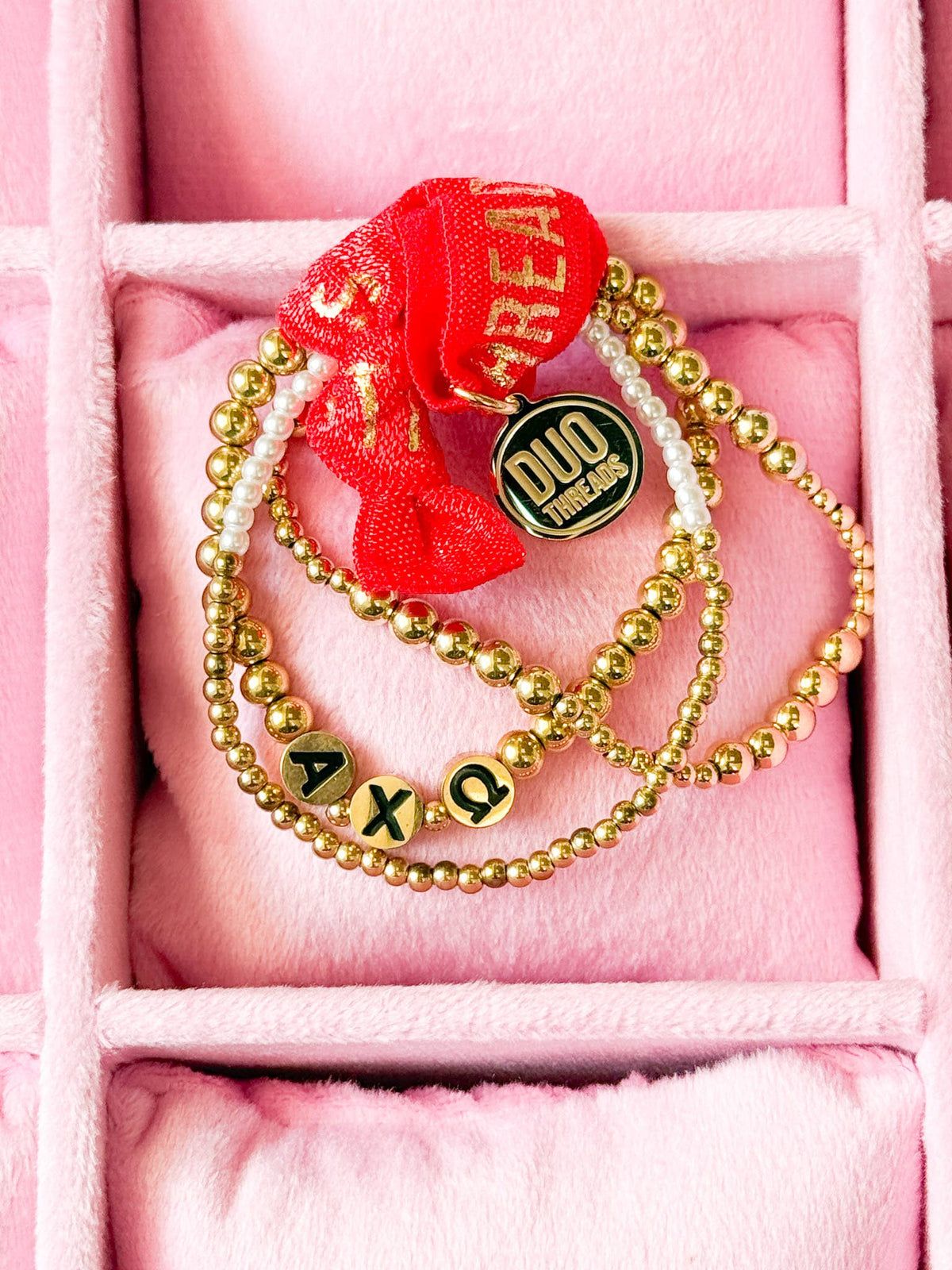 The Everyday Gold Bracelet Sorority Stack