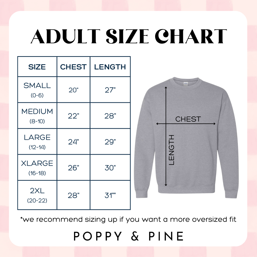 Poppy and Pine Make Heaven Crowded Puff Sweatshirt