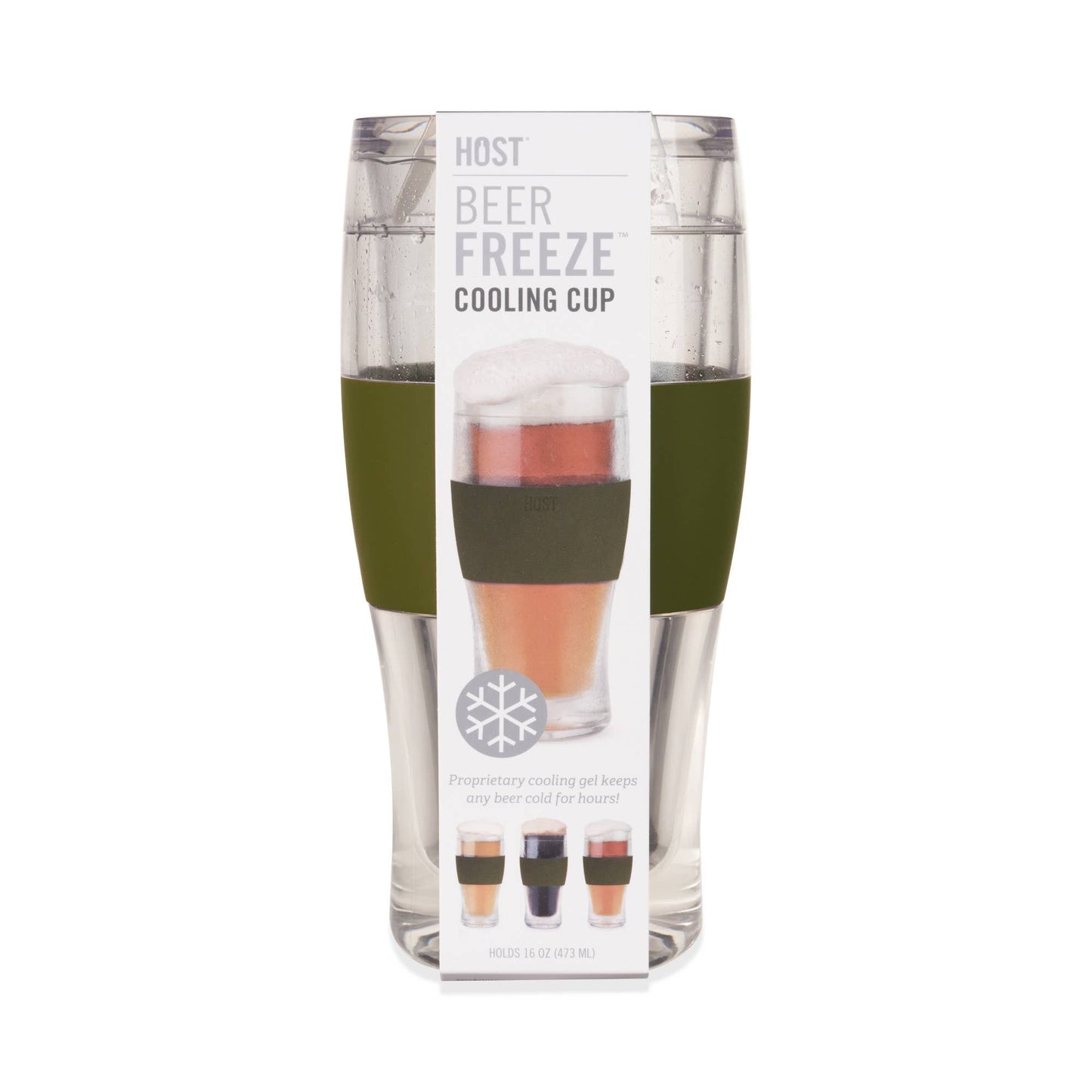 Beer FREEZE Cooling Cup in Collegiate Colors CDU 9ct
