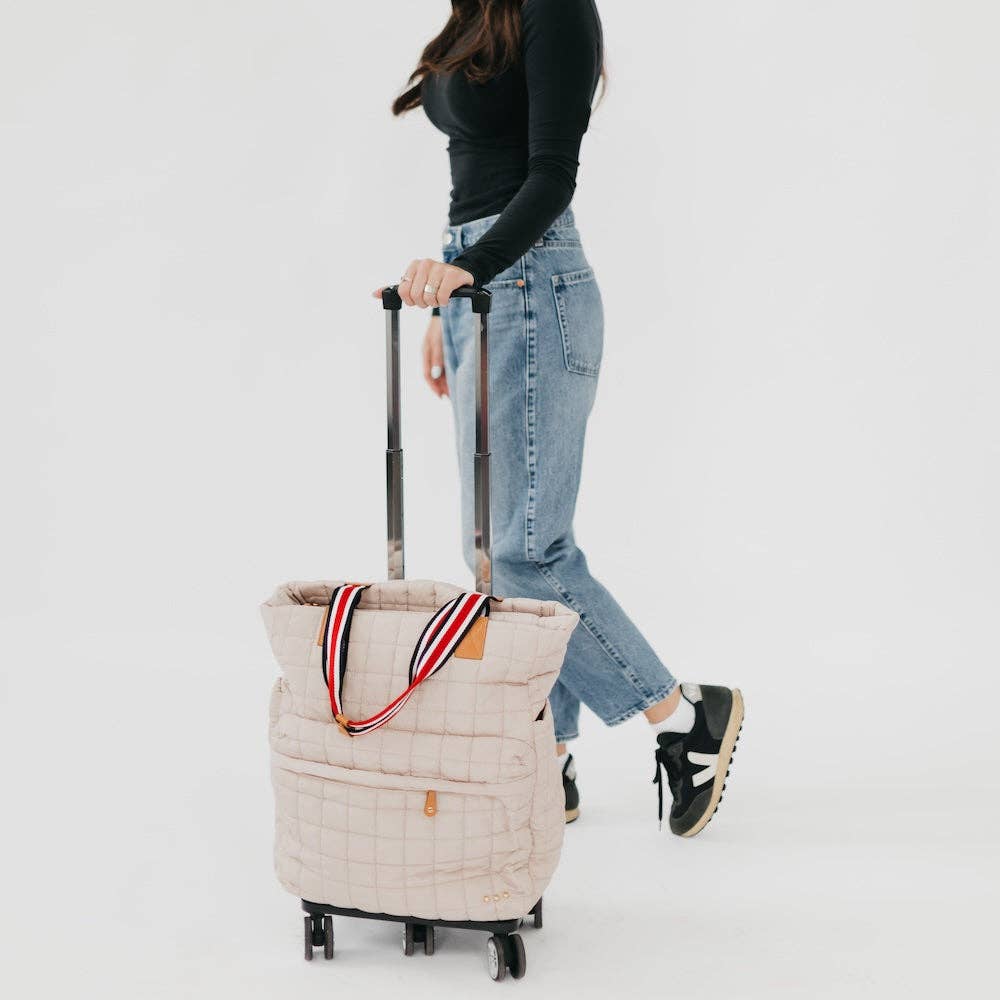 Tenley Quilted Tote Roller Bag Wholesale