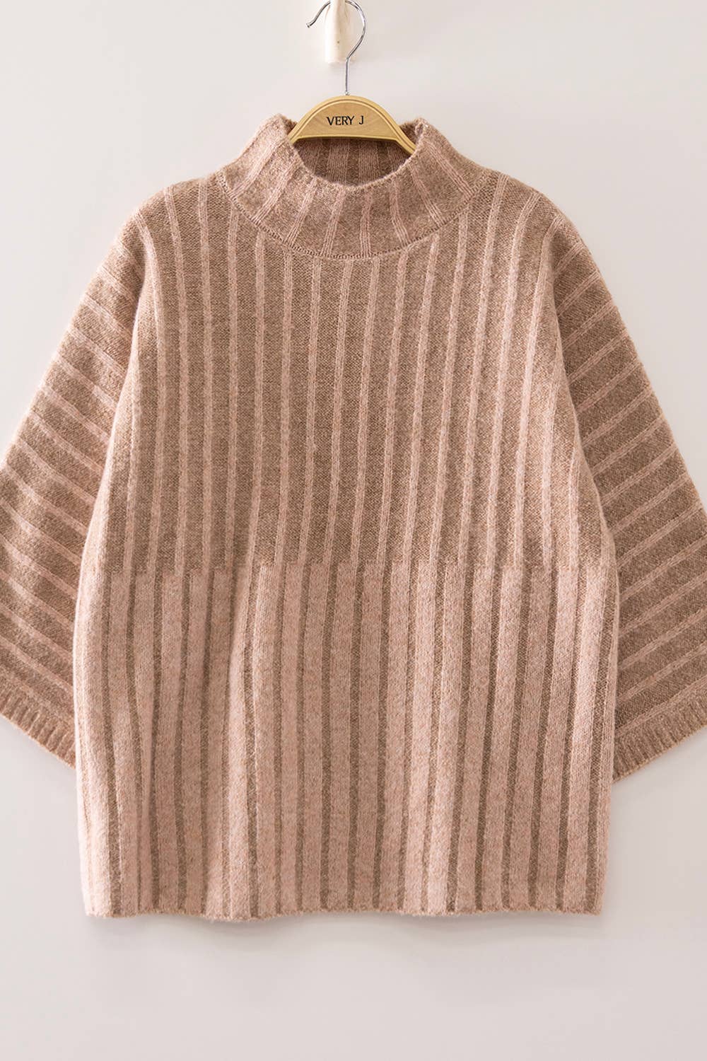 Ribbed Knit Sweater
