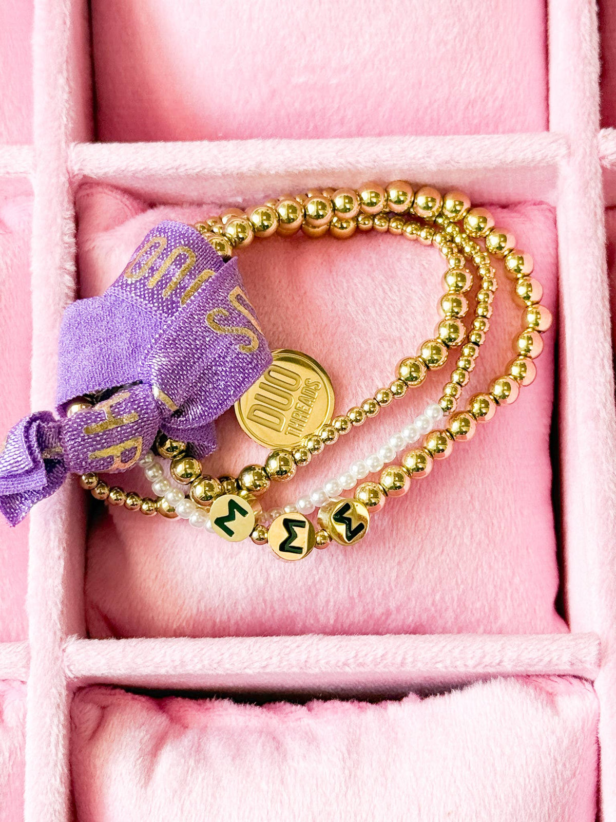 The Everyday Gold Bracelet Sorority Stack