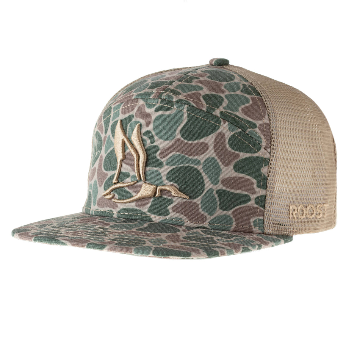 Roost Front Camo 3D Puff Icon Hat (RH-R-11)