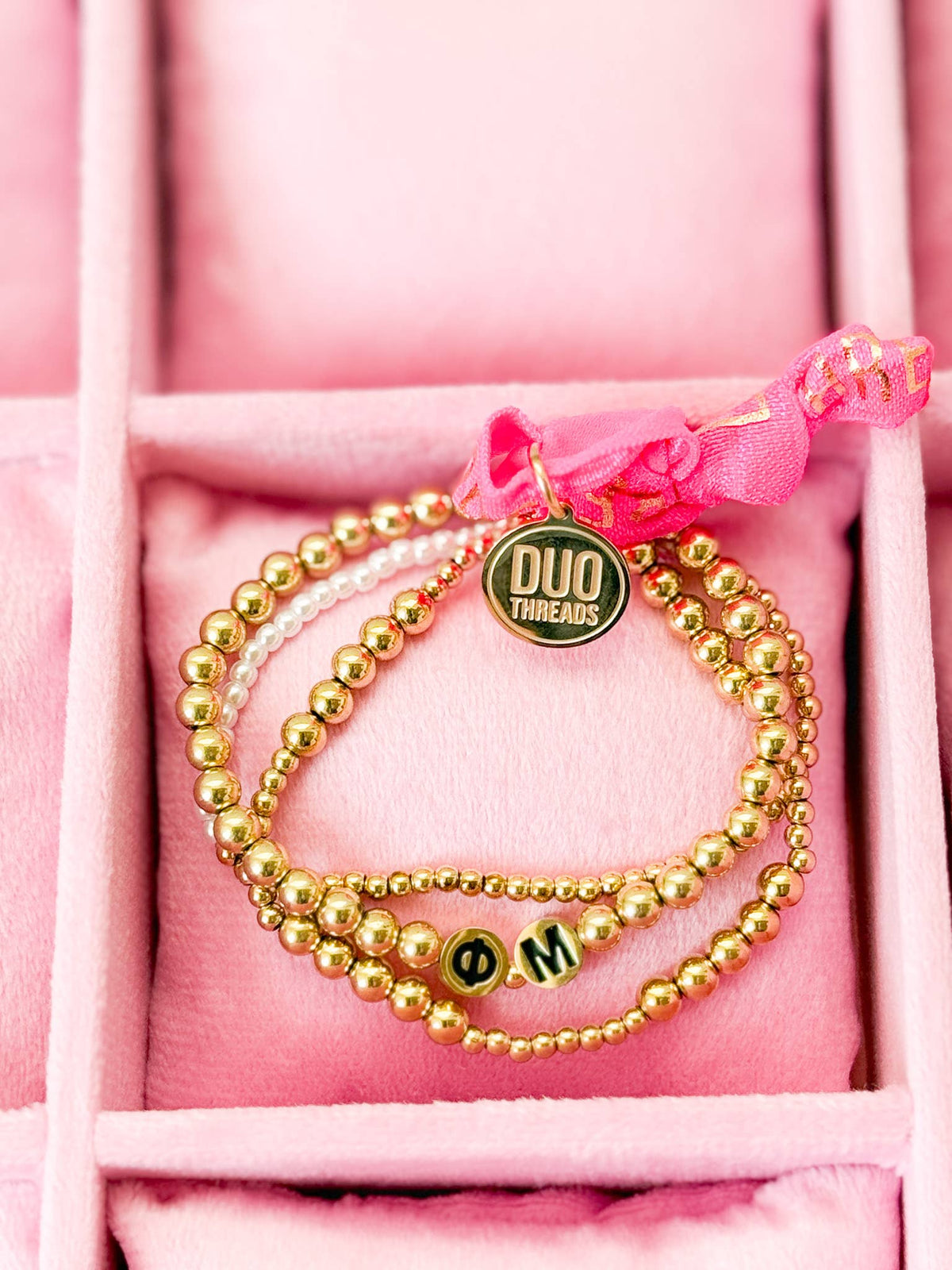 The Everyday Gold Bracelet Sorority Stack