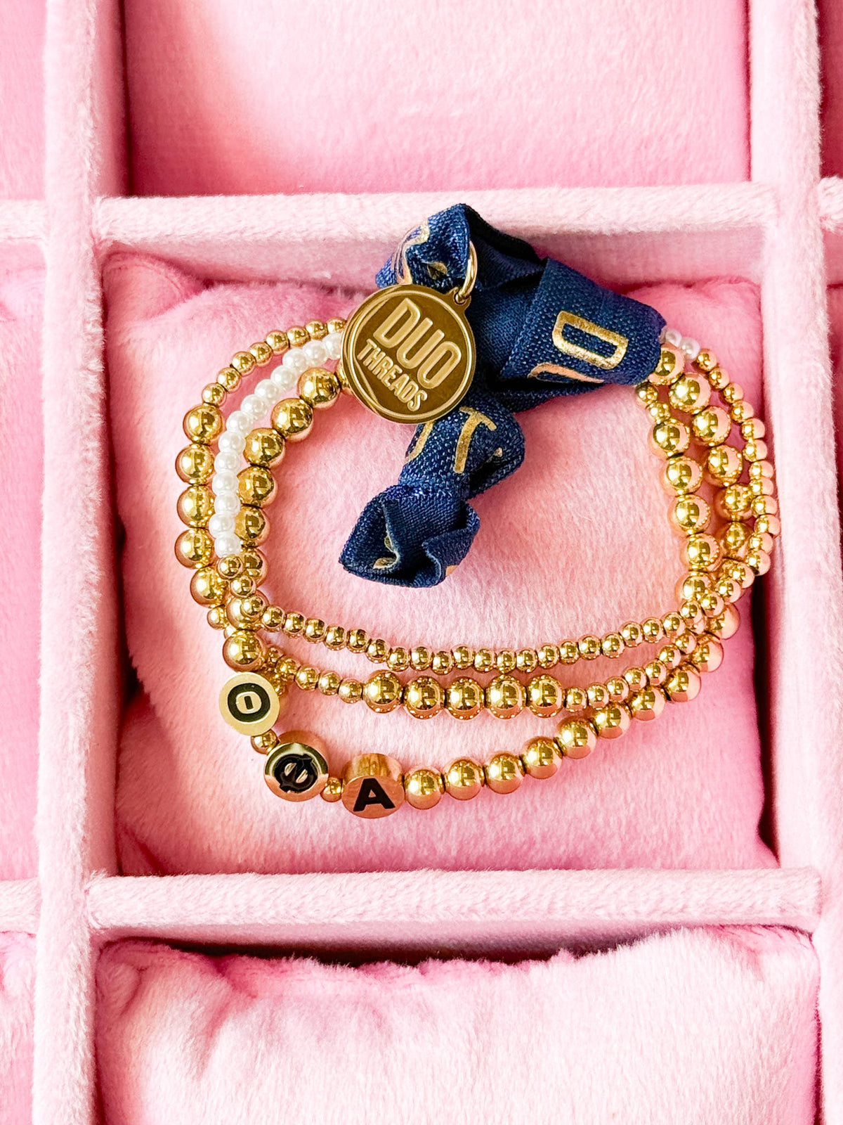 The Everyday Gold Bracelet Sorority Stack