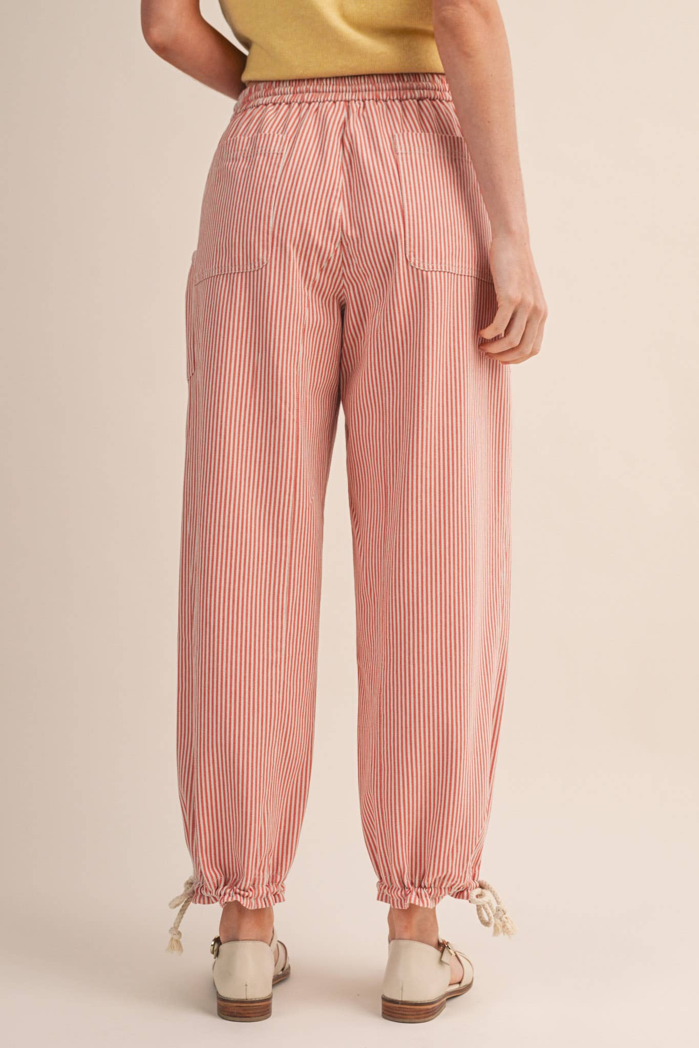 STRIPED PARACHUTE PANTS MP4690