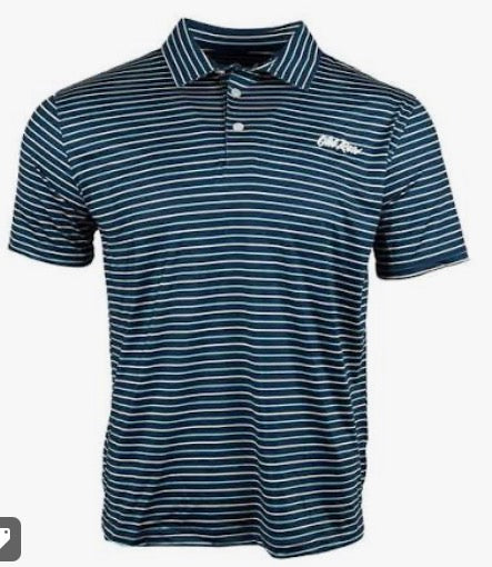 Old Row Tailgate Striped Polo