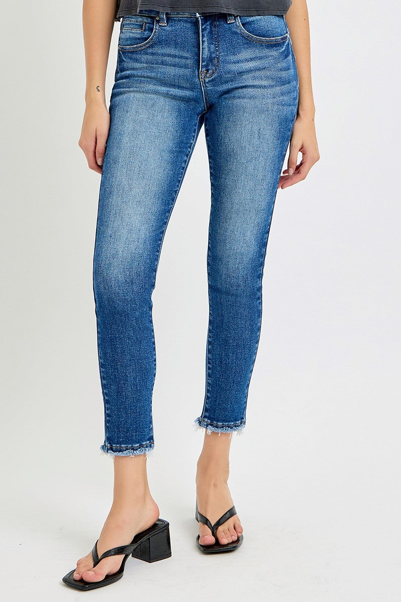 Risen Tummy Control Crop Skinnies